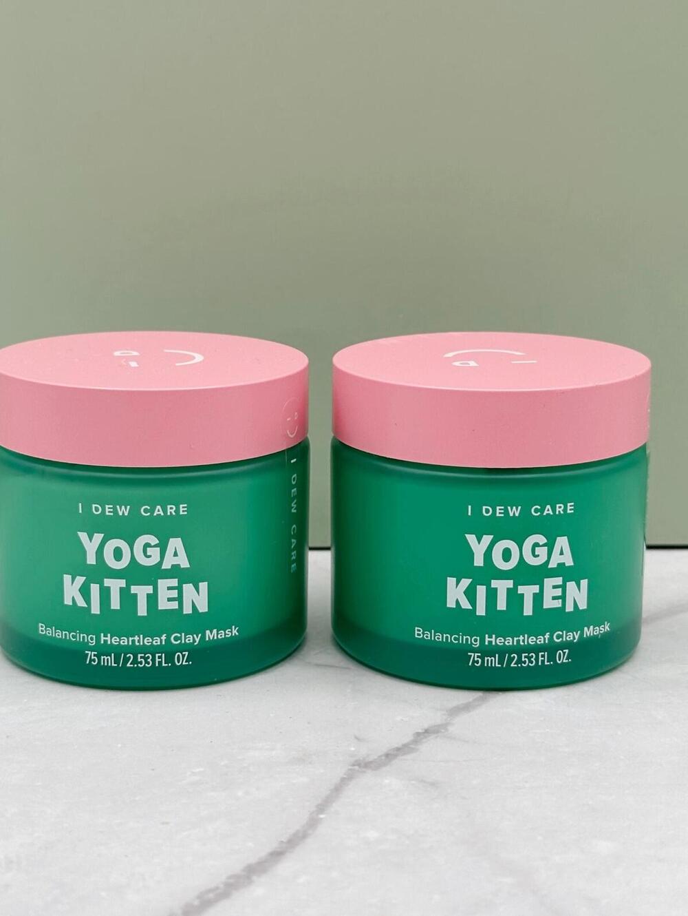 I Dew Care Yoga Kitten Clay Mask 2-pack